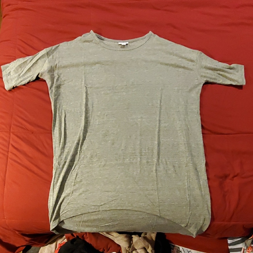 Gray Lularoe Irma XS